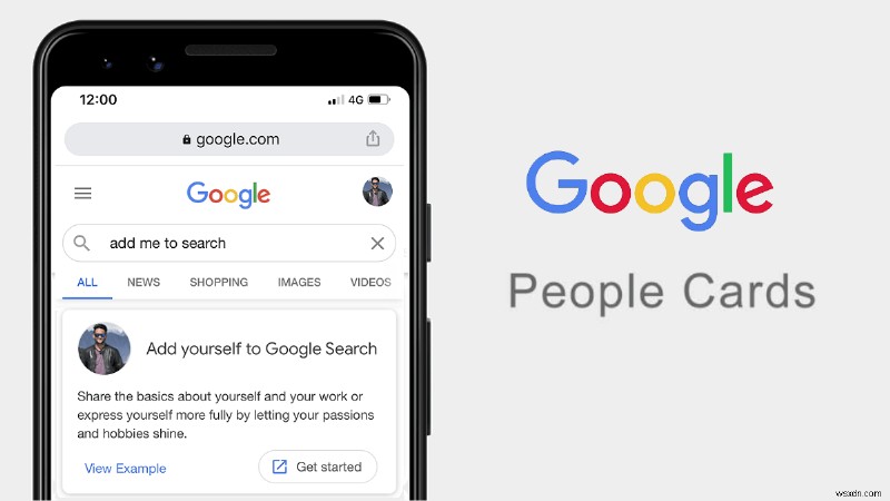 Cách thêm thẻ People của bạn trên Google Tìm kiếm