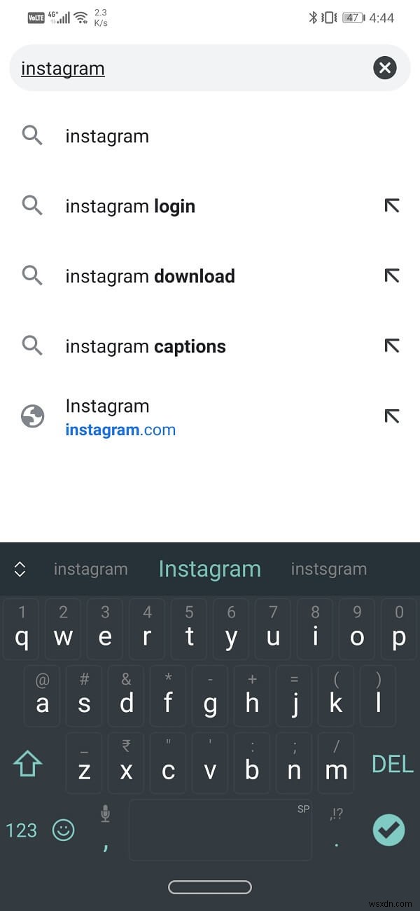 Sửa lỗi Instagram không thể làm mới nguồn cấp dữ liệu trên Android