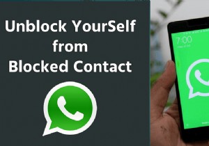 Cách tự bỏ chặn trên WhatsApp khi bị chặn