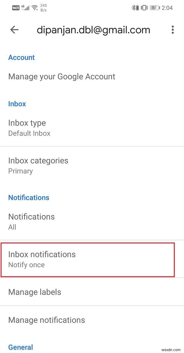 Khắc phục sự cố ứng dụng Gmail không đồng bộ hóa trên Android