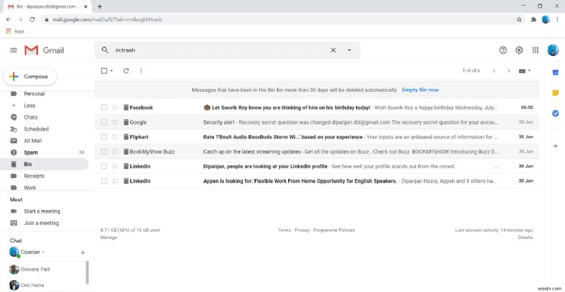 Khắc phục sự cố ứng dụng Gmail không hoạt động trên Android