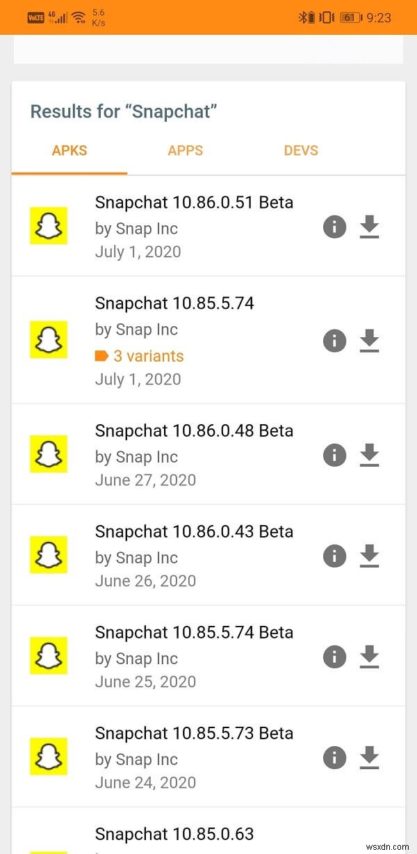 Khắc phục sự cố Snapchat bị trễ hoặc treo trên Android