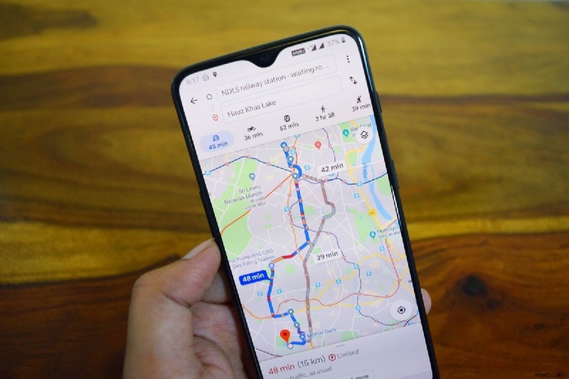 Khắc phục sự cố Google Maps không hiển thị chỉ đường trong Android