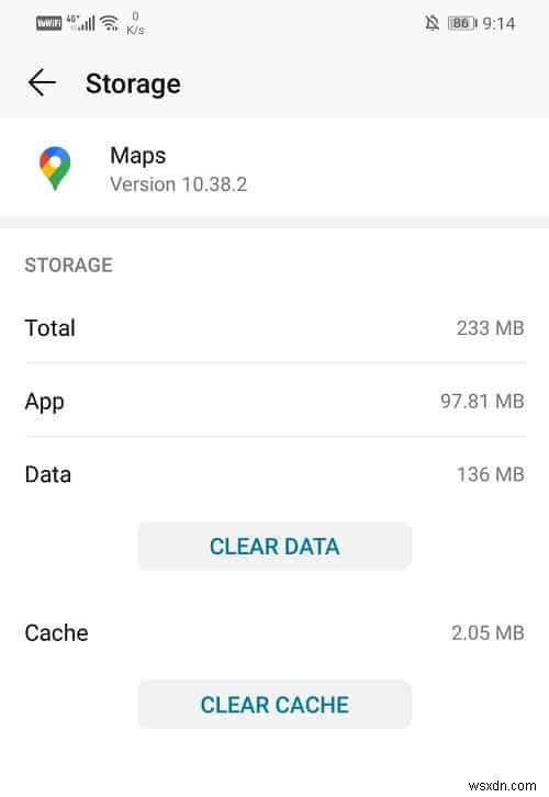 Khắc phục sự cố Google Maps không hiển thị chỉ đường trong Android