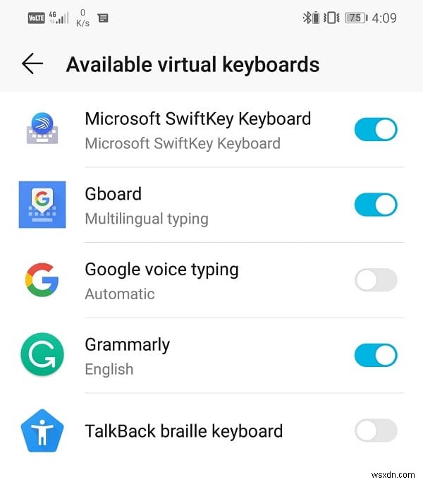 Cách thay đổi bàn phím mặc định trên điện thoại Android