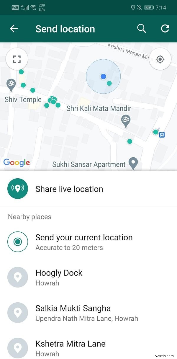 Cách chia sẻ vị trí của bạn với bạn bè trên Android