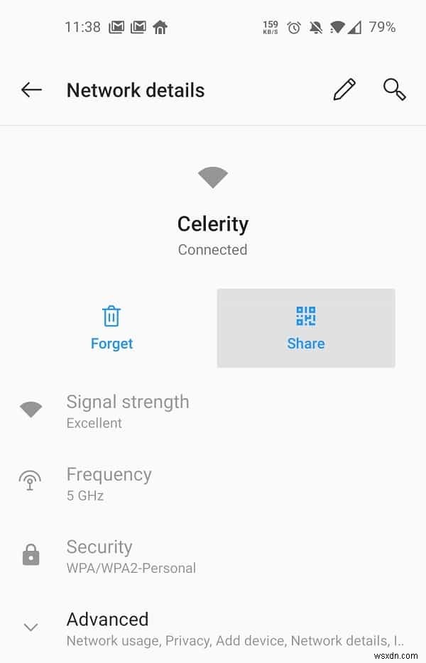 Cách tìm mật khẩu Wi-Fi trên Android