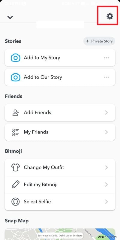 Cách thay đổi ảnh tự chụp Bitmoji trên Snapchat