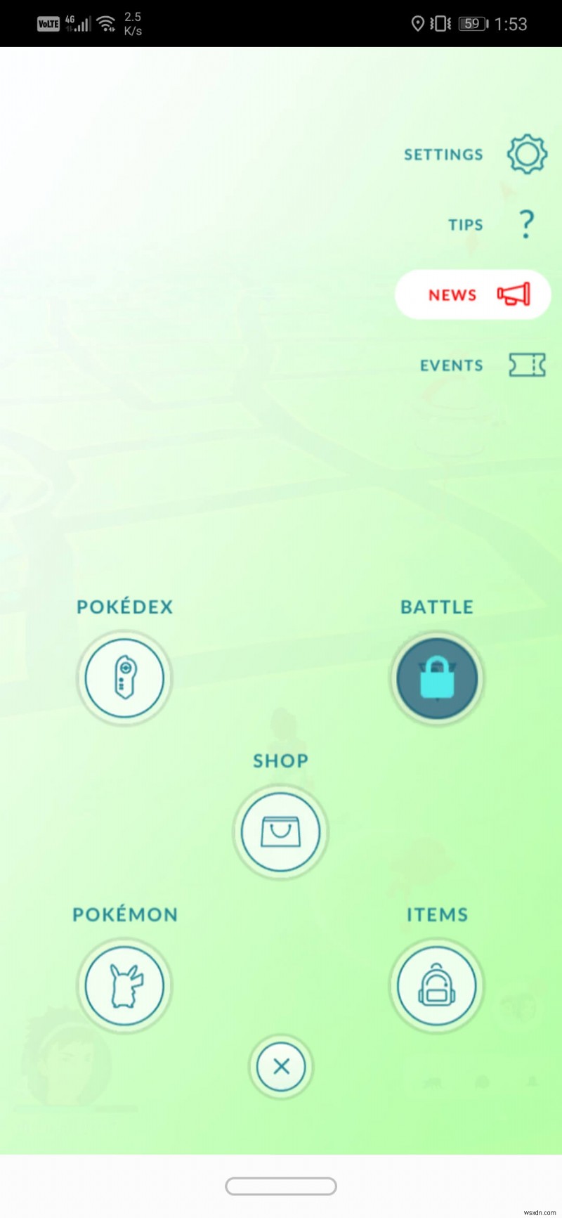 Cách thay đổi đội Pokémon Go