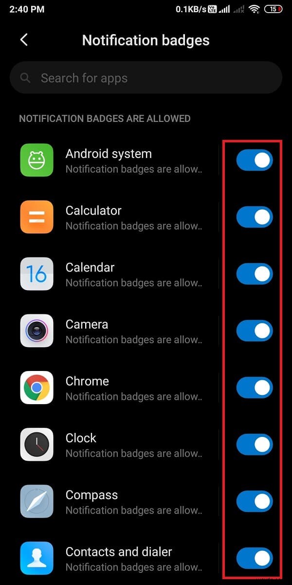 Cách bật hoặc tắt huy hiệu biểu tượng ứng dụng trên Android