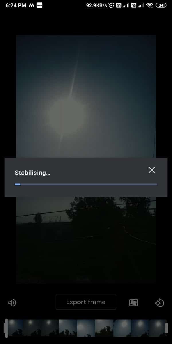 Cách ổn định video trên điện thoại Android