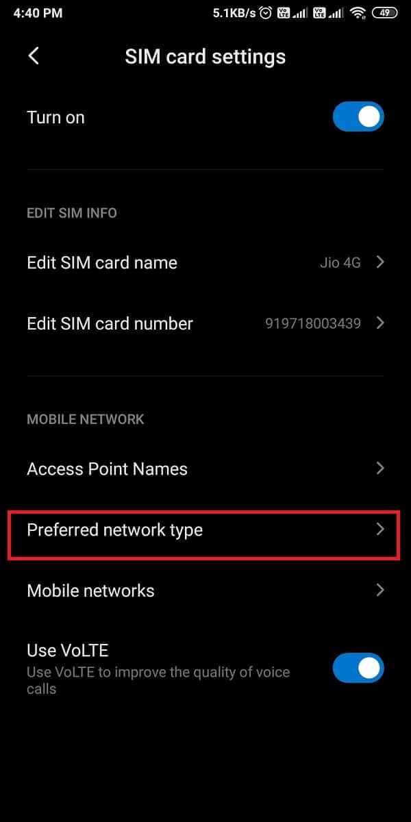 Cách kiểm tra xem điện thoại của bạn có hỗ trợ 4G Volte hay không?