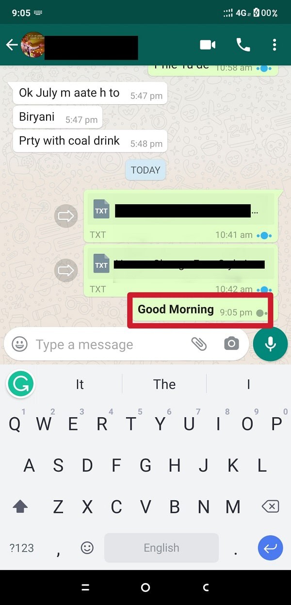 Cách thay đổi kiểu phông chữ trong WhatsApp