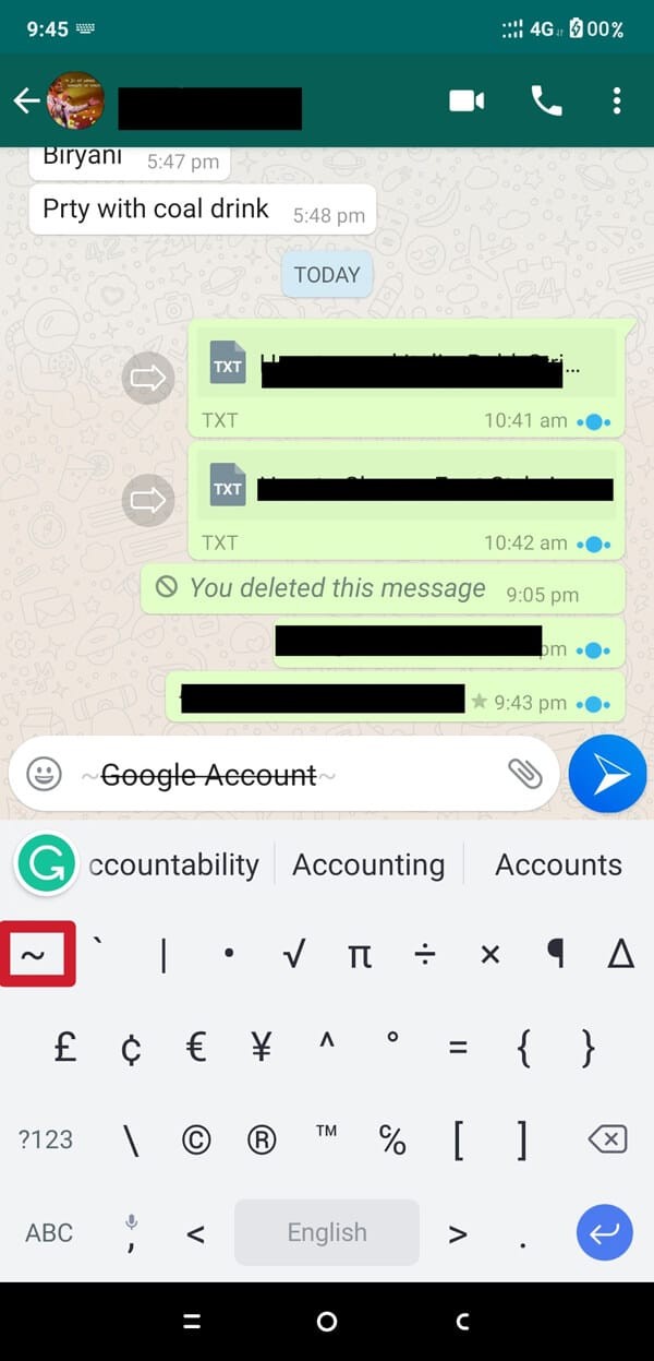 Cách thay đổi kiểu phông chữ trong WhatsApp