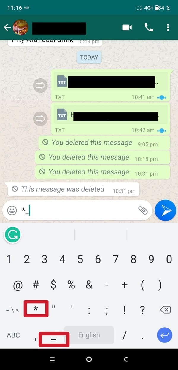 Cách thay đổi kiểu phông chữ trong WhatsApp