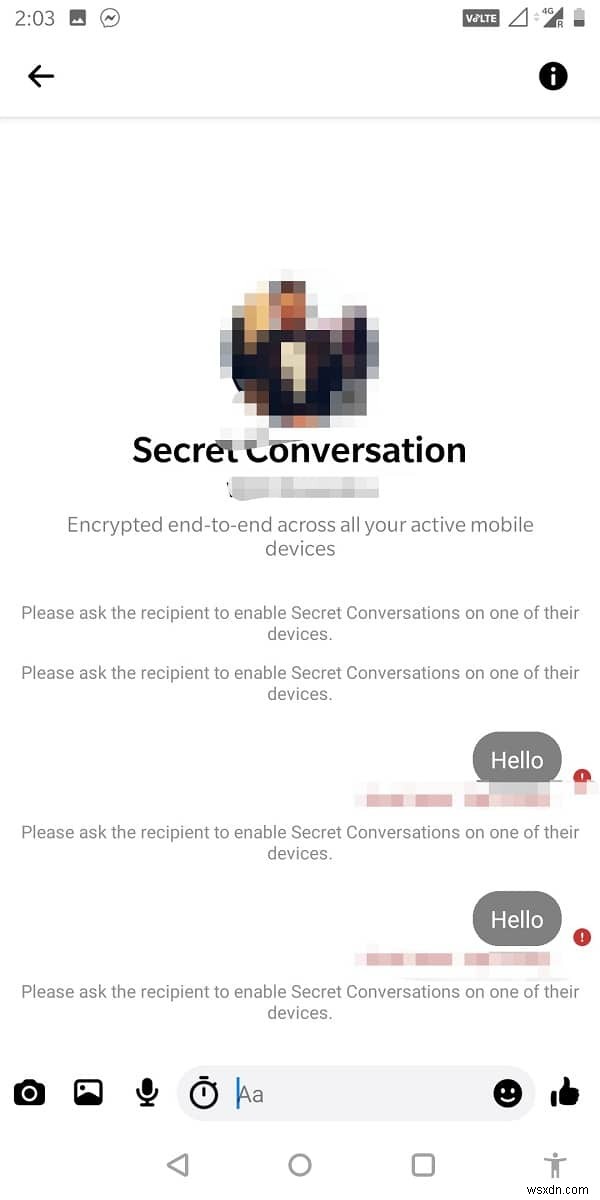 Cách bắt đầu cuộc trò chuyện bí mật trên Facebook Messenger