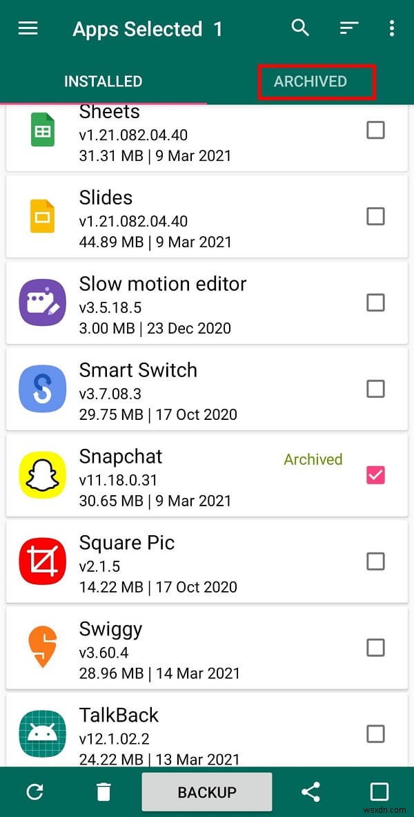 Cách thoát khỏi bản cập nhật Snapchat trên Android