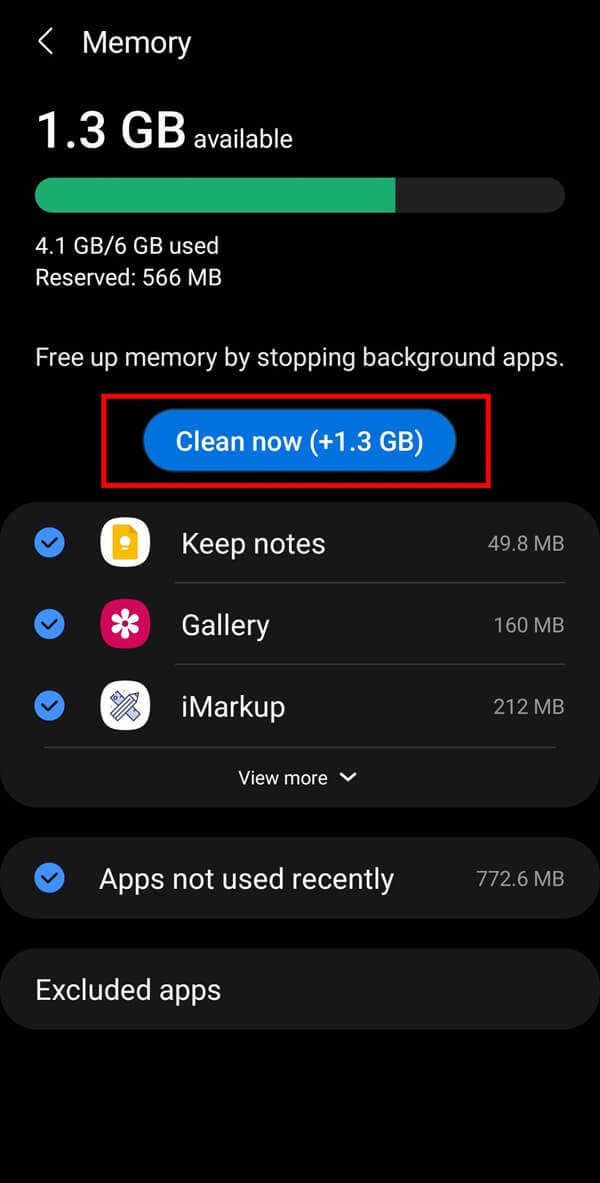 Cách giải phóng bộ nhớ trong trên điện thoại Android