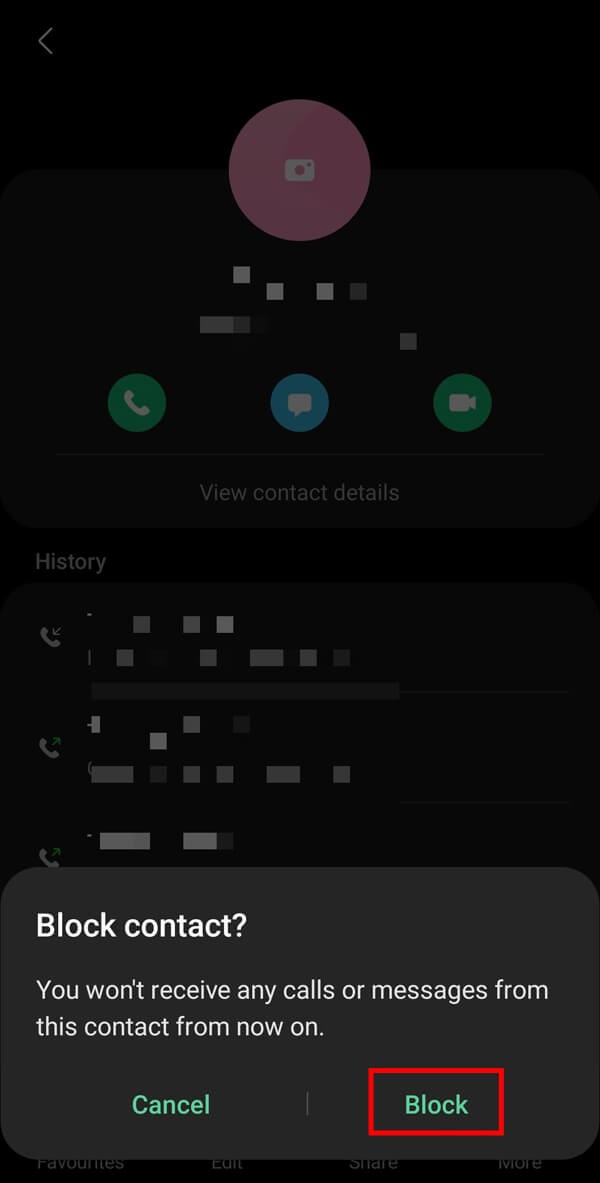 Cách chặn số riêng trên điện thoại Android