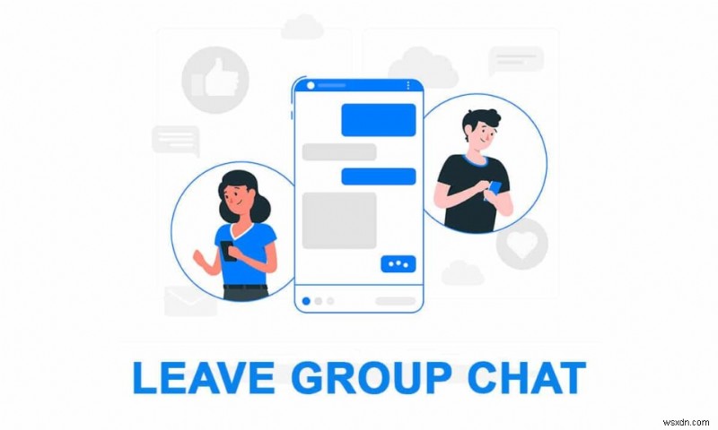 Cách rời khỏi cuộc trò chuyện nhóm trong Facebook Messenger