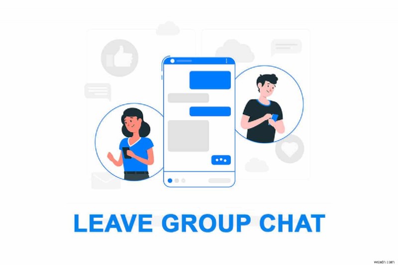 Cách rời khỏi cuộc trò chuyện nhóm trong Facebook Messenger