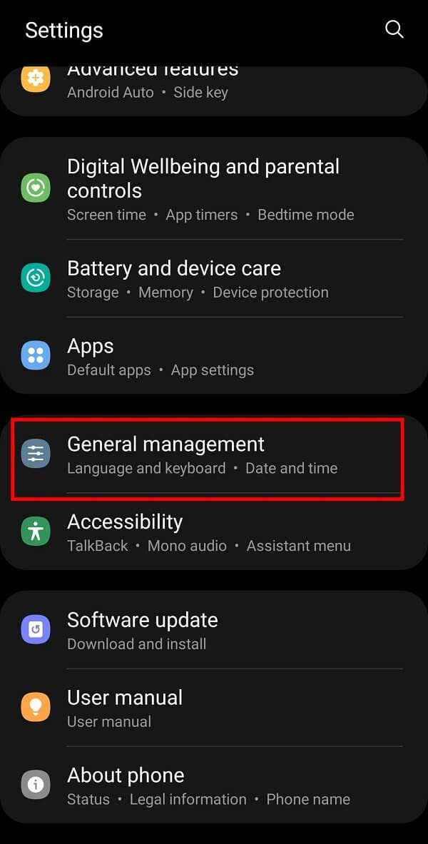 Cách tắt tính năng tự động sửa trên Android
