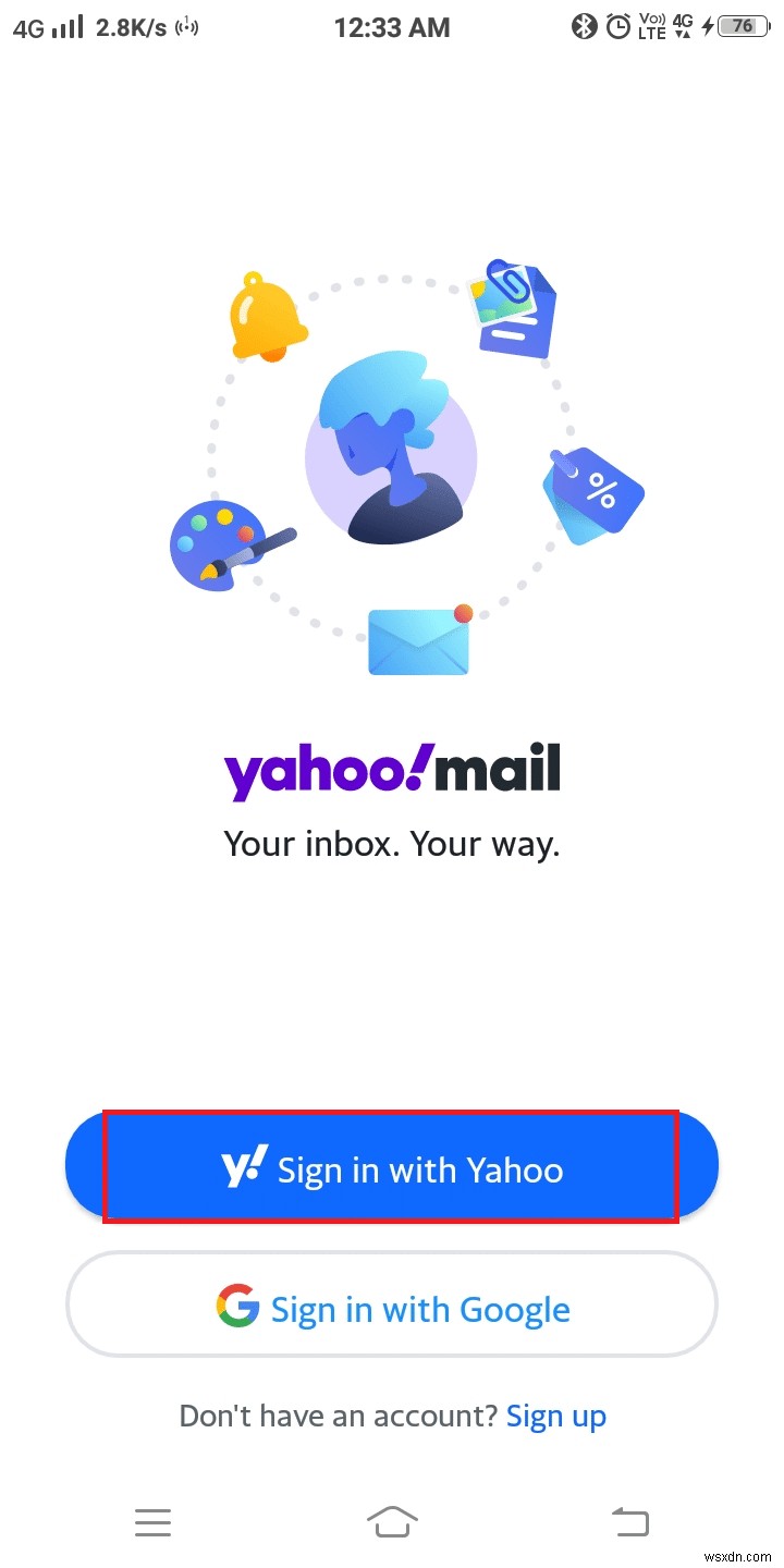 3 cách thêm Yahoo Mail vào Android