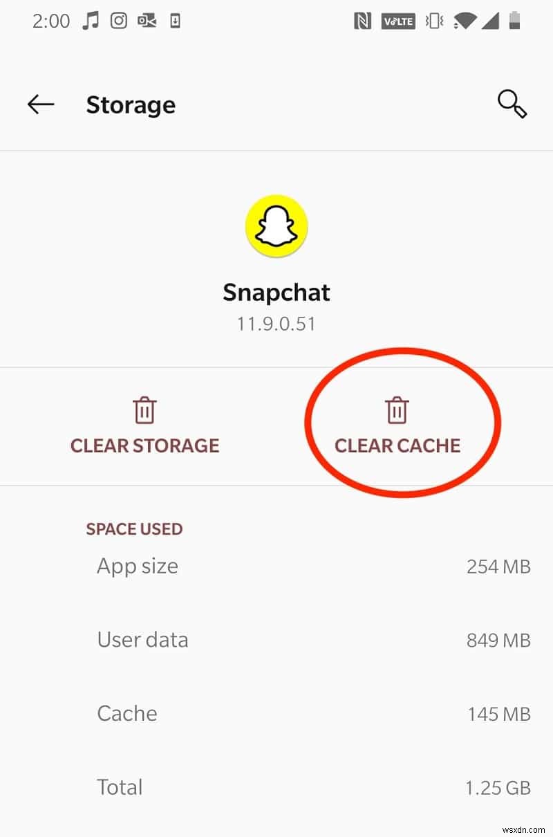 Cách sửa lỗi nhấn để tải lỗi Snapchat