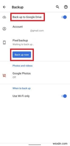 Cách khôi phục cài đặt gốc cho Google Pixel 2