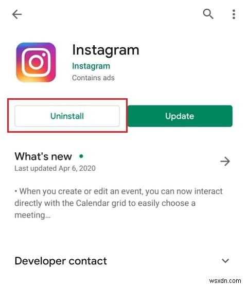 Sửa lỗi Instagram Story Not Working