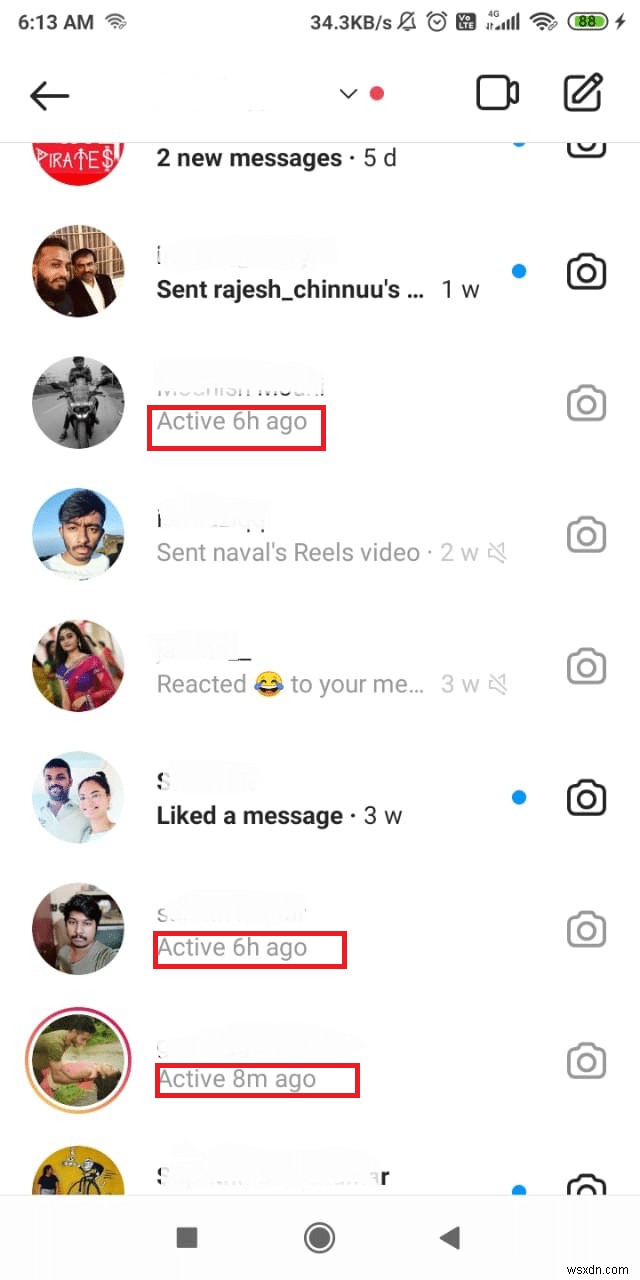 Cách xem lần cuối trên Instagram