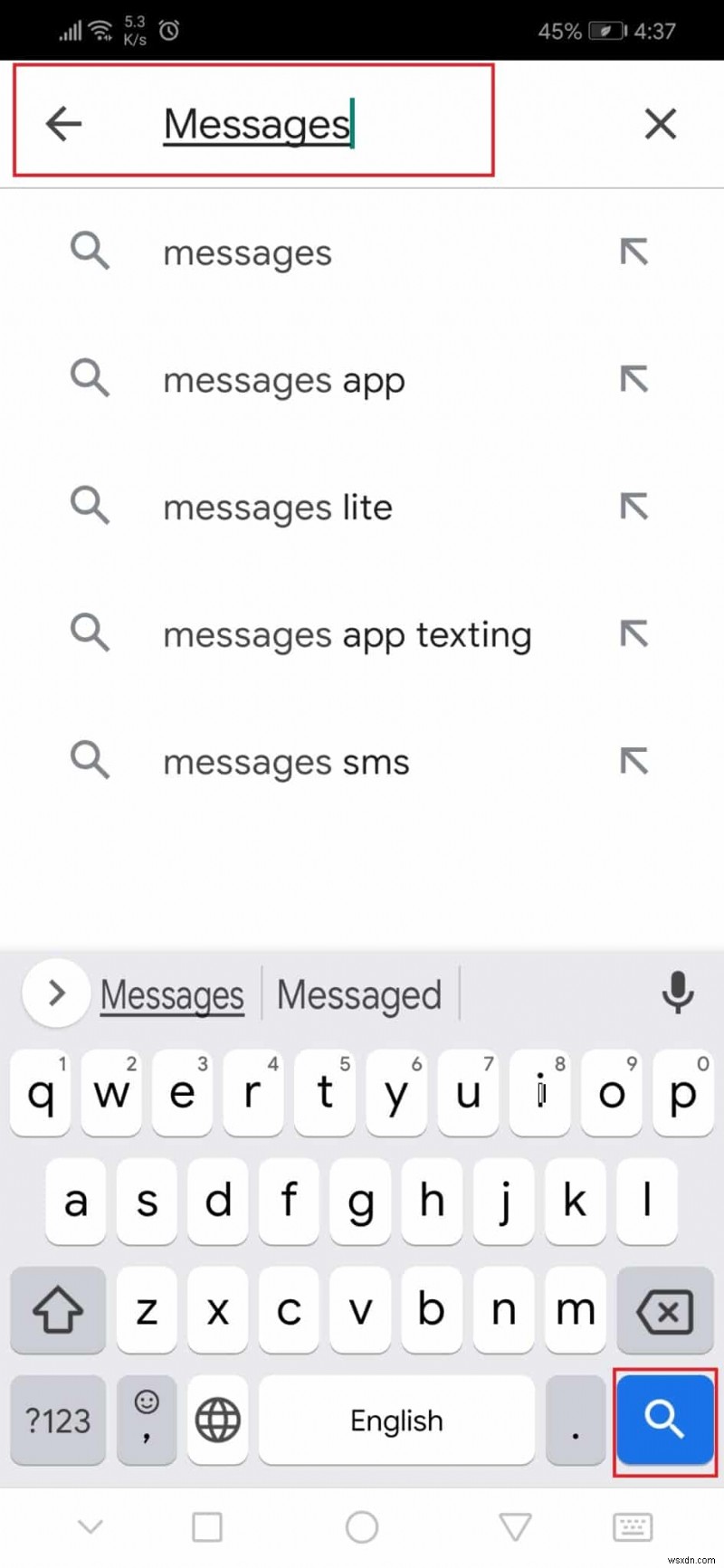 Khắc phục sự cố ứng dụng nhắn tin Android không hoạt động