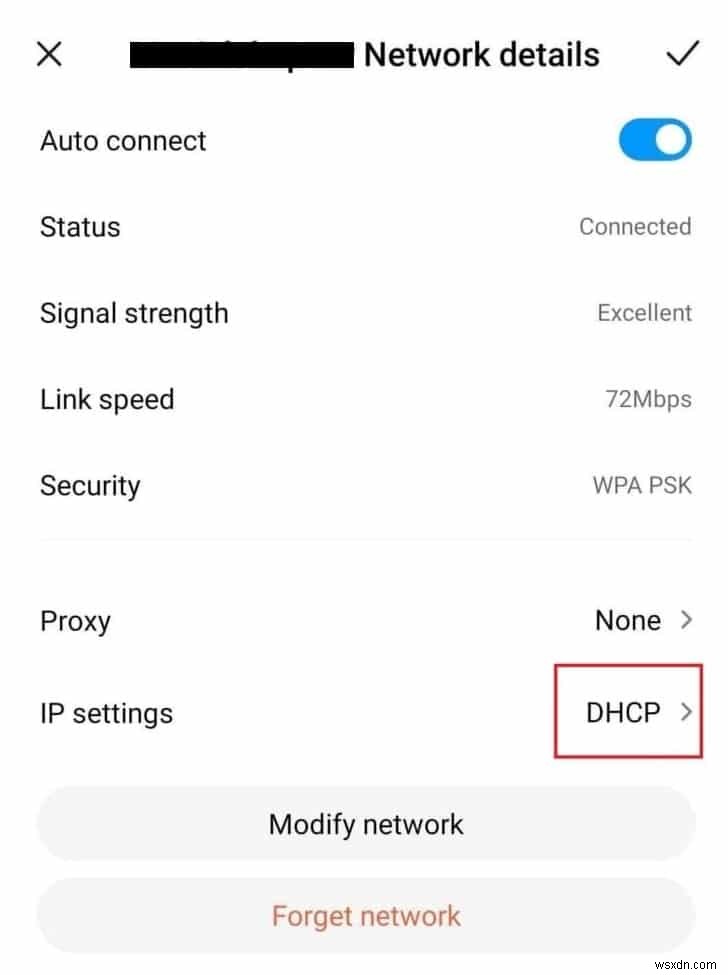 Sửa lỗi xác thực Wi-Fi Android