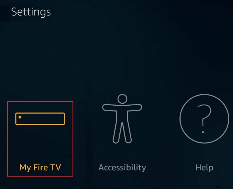 Cách tắt Firestick