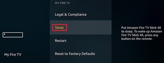 Cách tắt Firestick