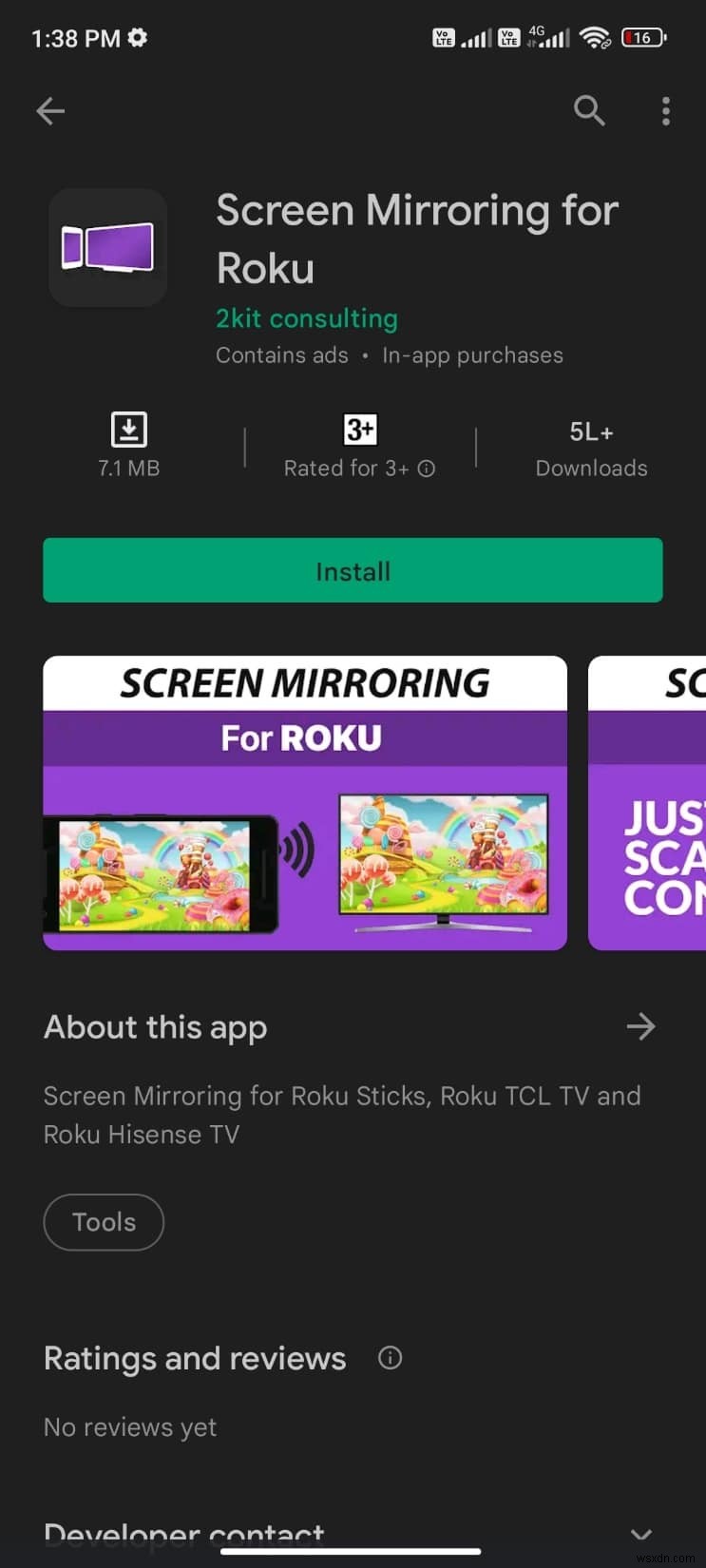 10 ứng dụng phản chiếu màn hình tốt nhất cho Android to Roku