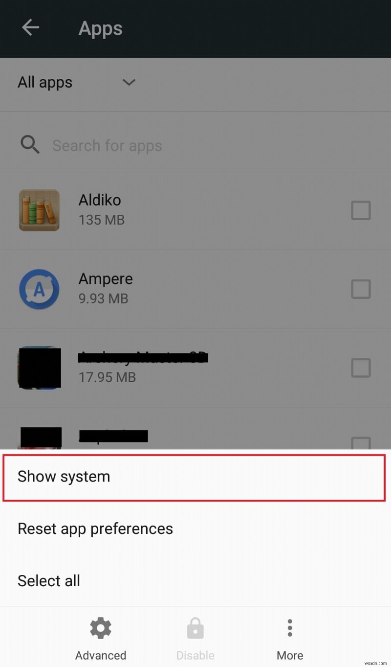 Cách hiển thị ứng dụng trên Android