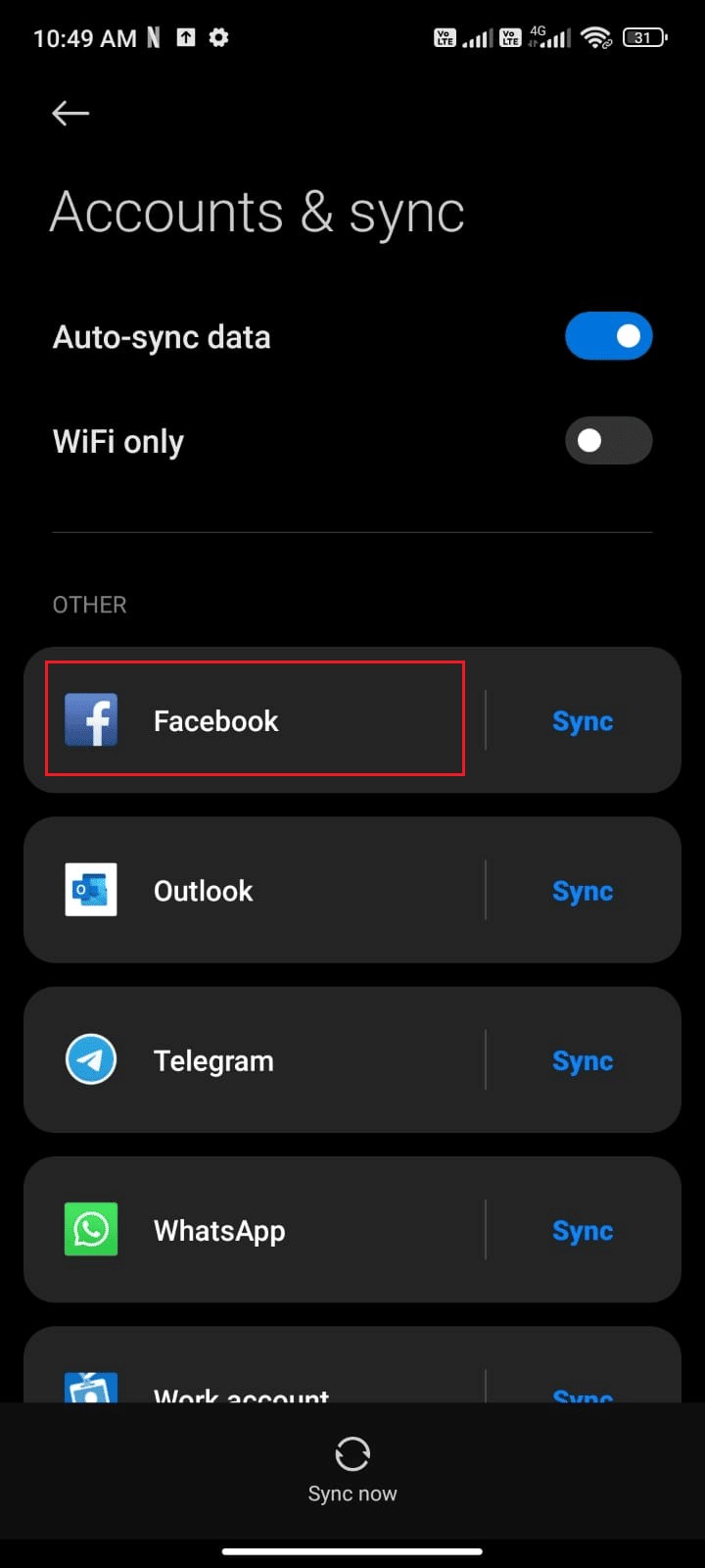 Sửa lỗi phiên Facebook đã hết hạn trên Android