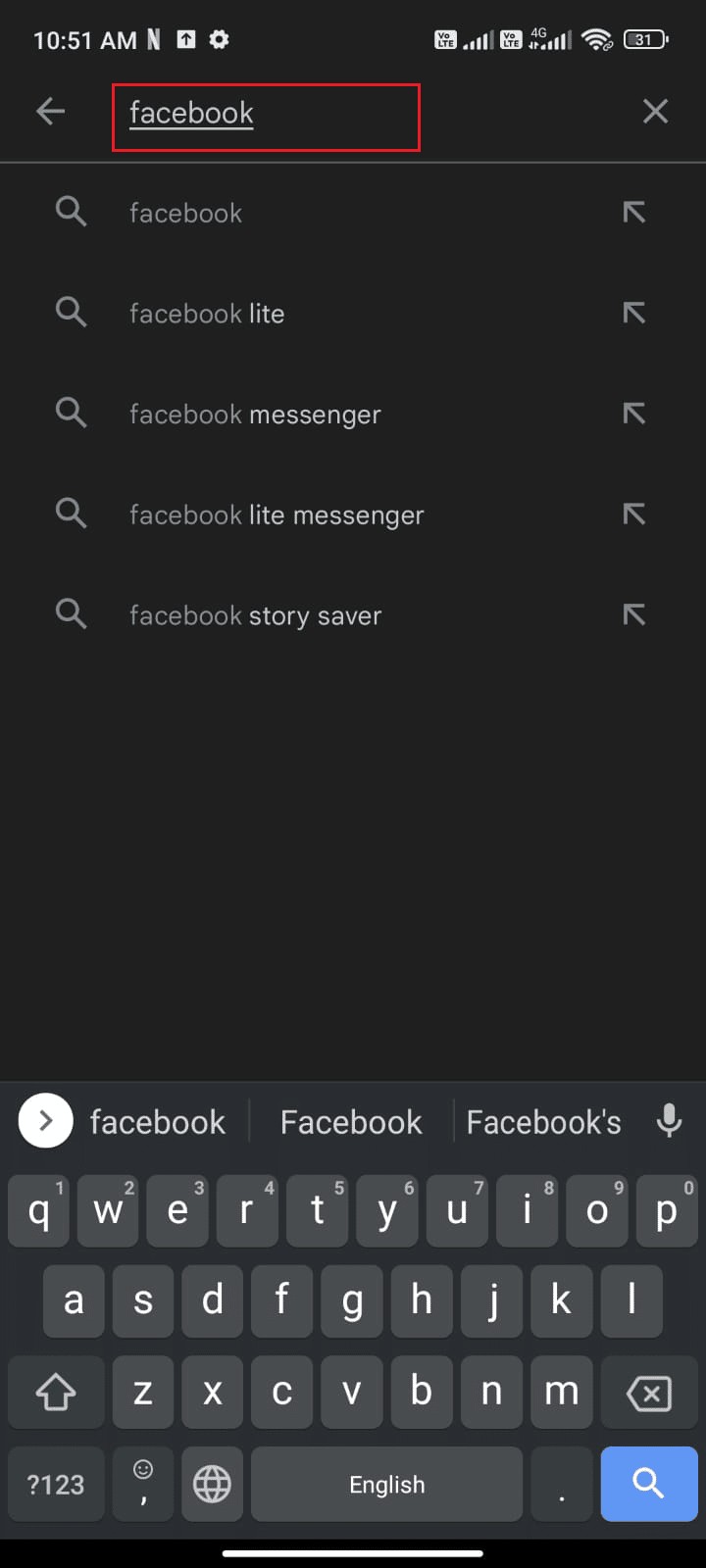 Sửa lỗi phiên Facebook đã hết hạn trên Android