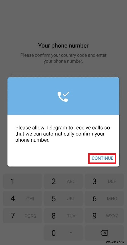 Cách tạo tài khoản Telegram trên Android