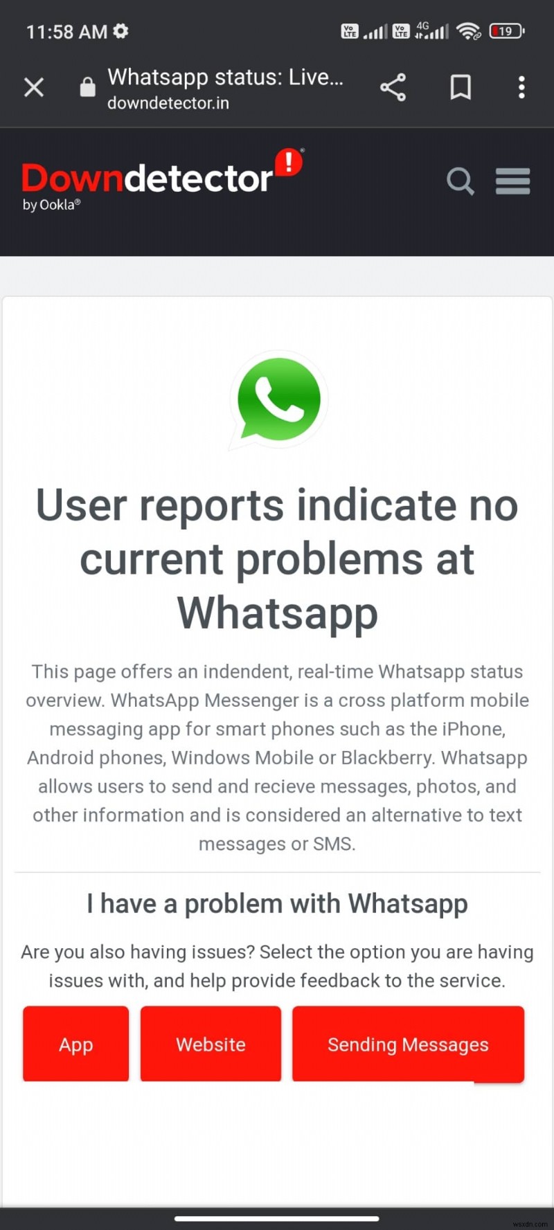 Khắc phục sự cố WhatsApp Keeps trên Android