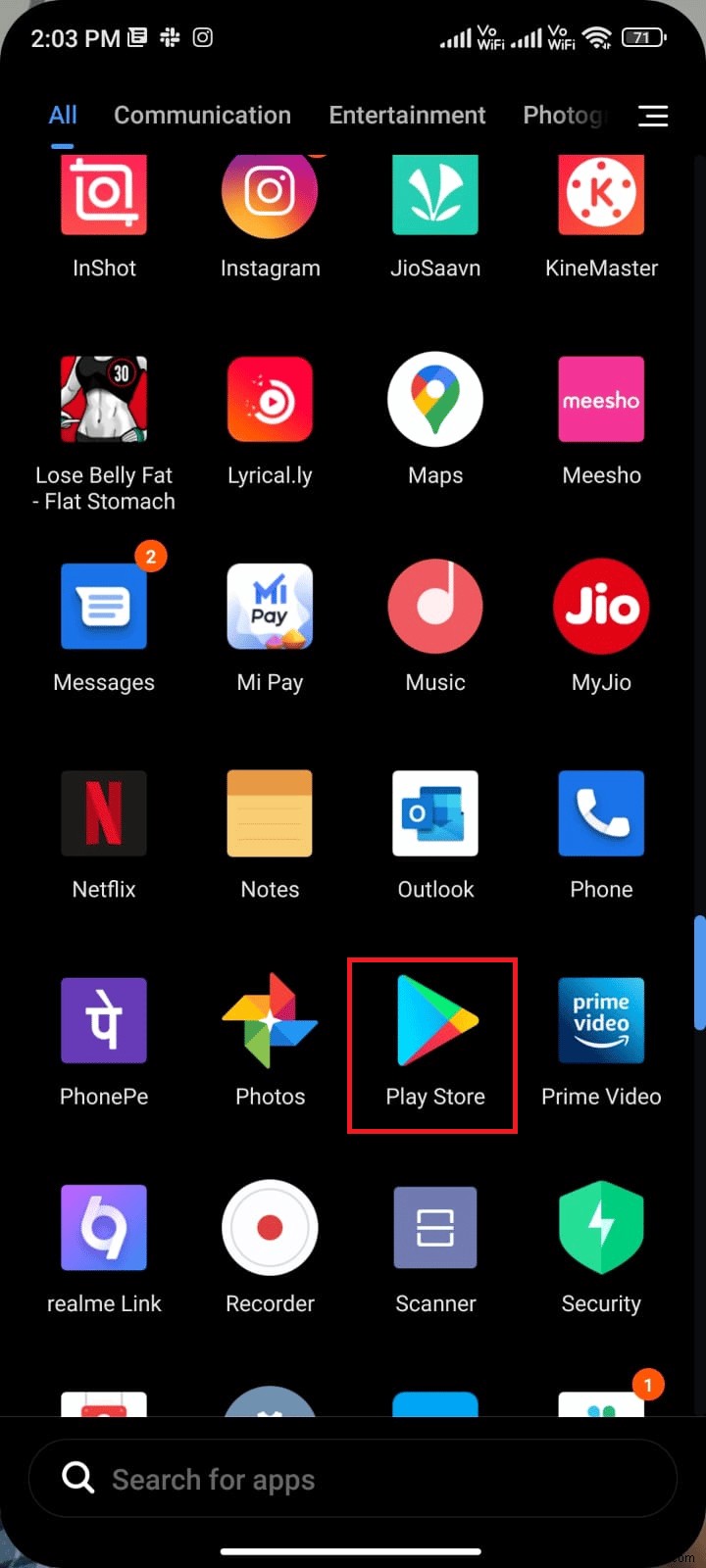 Sửa lỗi Cửa hàng Google Play Kiểm tra bản cập nhật