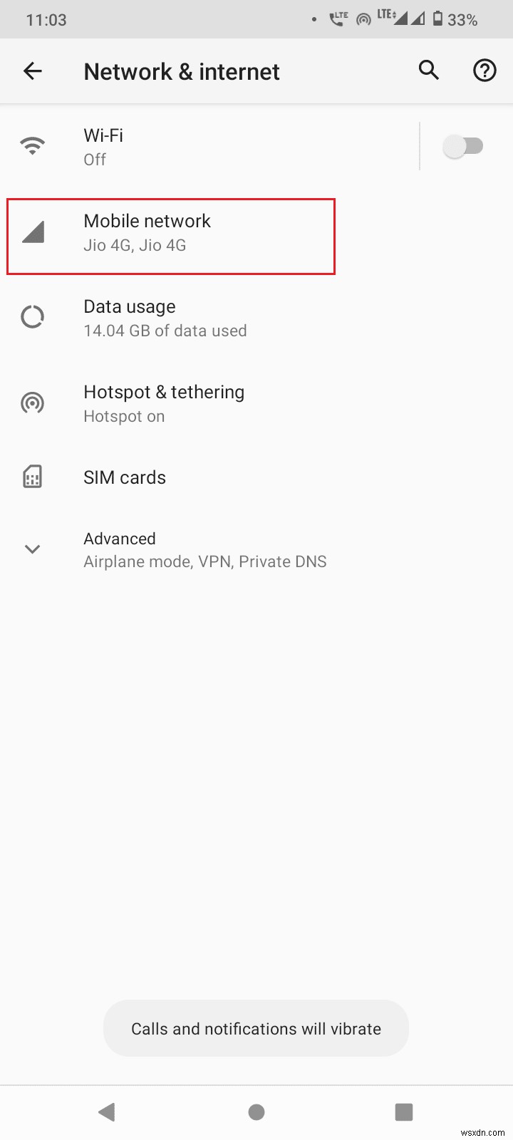 Khắc phục sự cố thẻ SIM không hoạt động trên Android