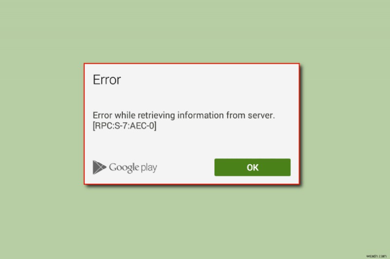 Sửa lỗi truy xuất thông tin từ máy chủ RPC