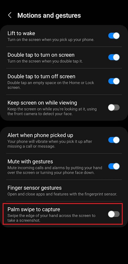 Cách chụp ảnh màn hình trong Samsung A51 mà không cần nút nguồn