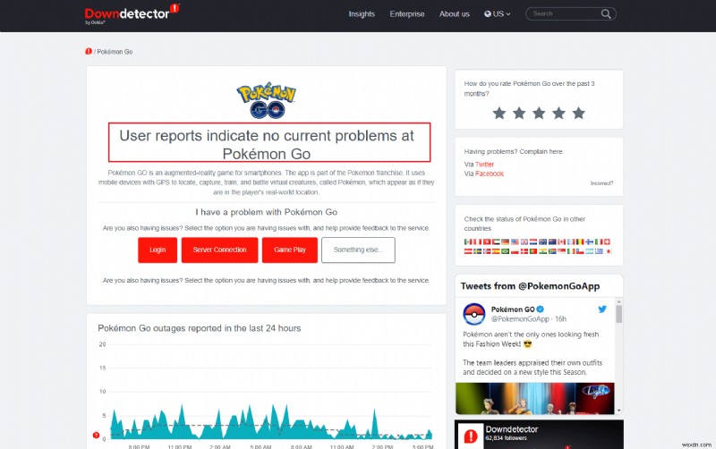 Sửa lỗi Pokemon GO không đăng nhập được 