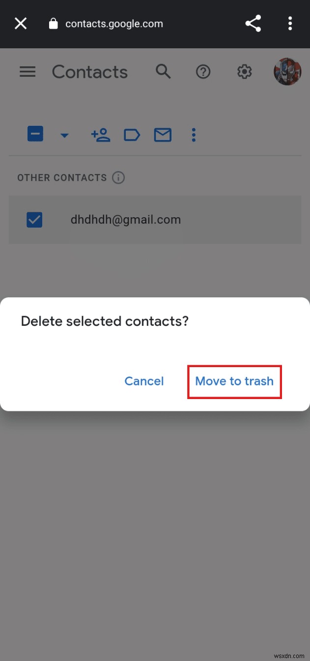 Cách xóa địa chỉ email khỏi tính năng tự động điền của Gmail trên Android