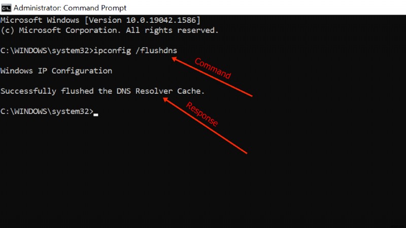 flushdns - Cách xóa DNS bằng Lệnh ipconfig / flushdns của Windows 