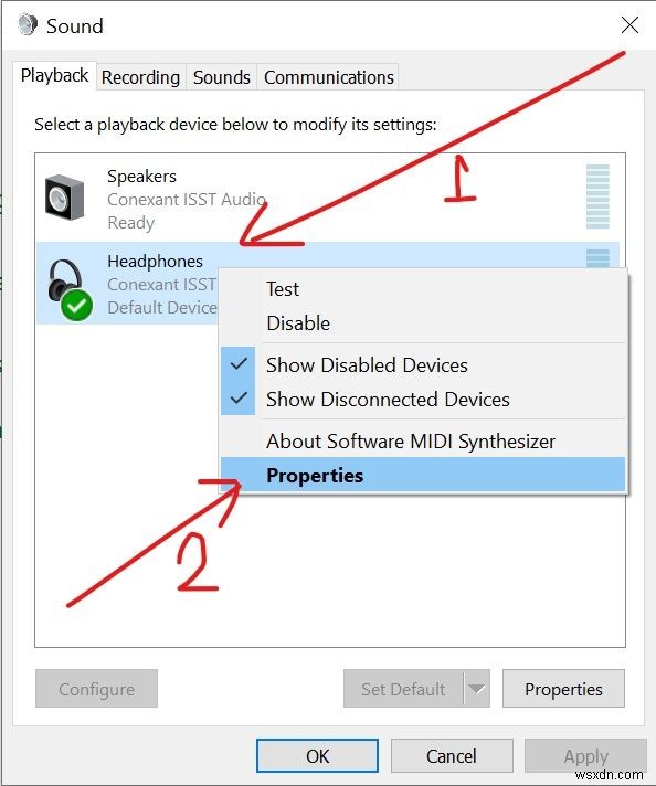 Máy tính không nhận dạng tai nghe - Hướng dẫn sử dụng tai nghe cho PC Windows 10 