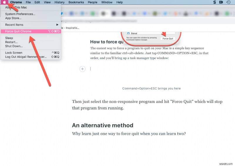 Điều khiển Alt Delete trên máy Mac - Cách mở Trình quản lý tác vụ trên Macbook của bạn 